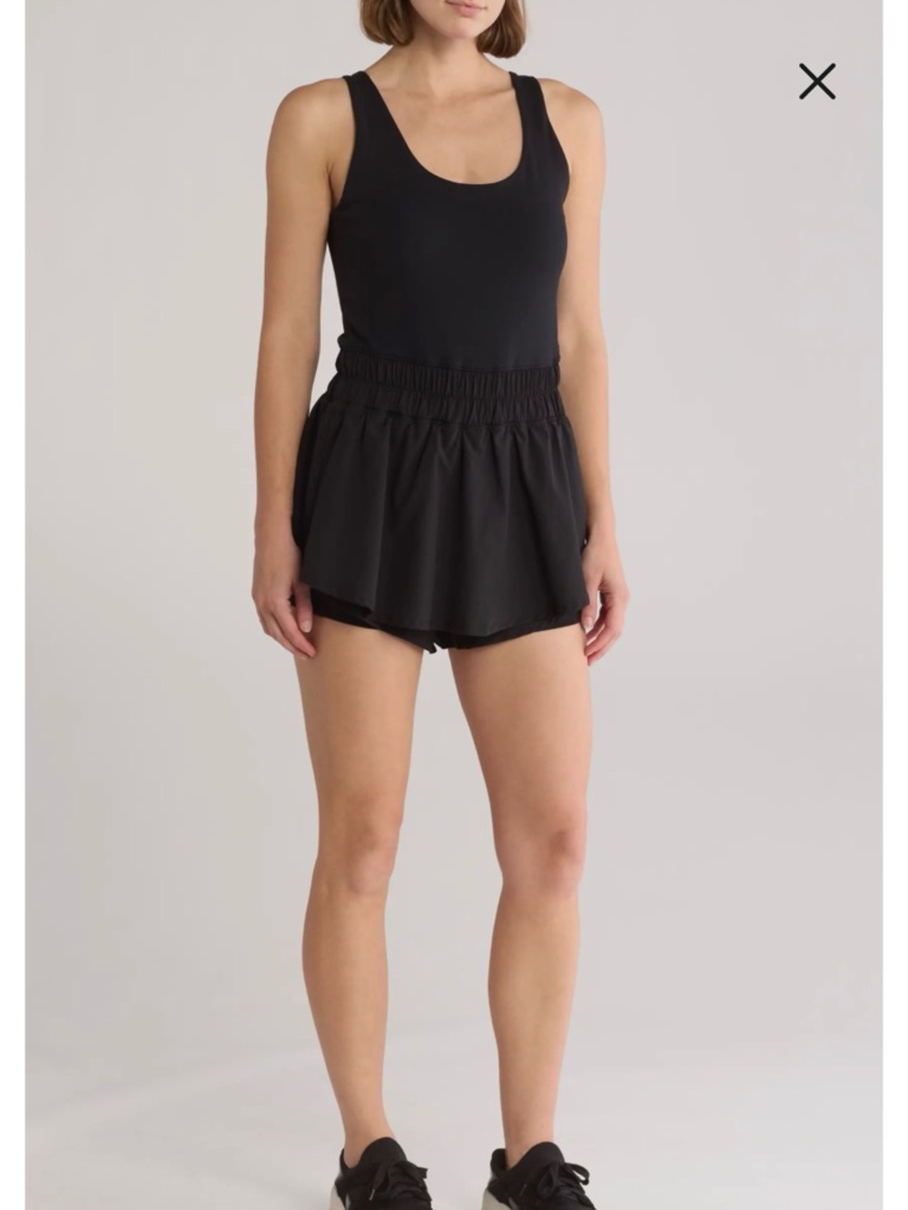 Black Yogalicious Lux Patti Romper
